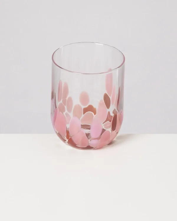Motel a Miio Alegria - Glass Large drops amber pink Flash Sale