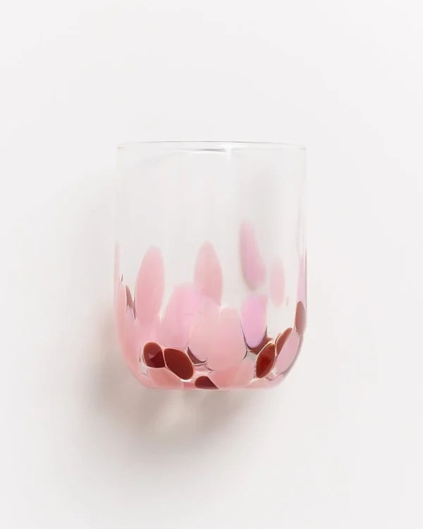 Motel a Miio Alegria - Glass Large drops amber pink Flash Sale