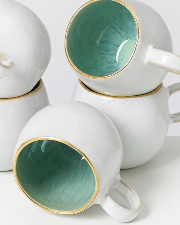 Motel a Miio Areia - Mug Big With Gold Rim mint Best