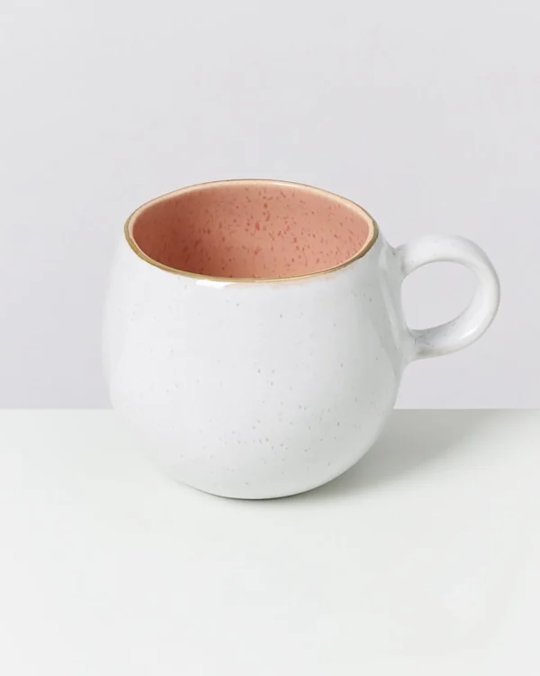 Motel a Miio Areia - Mug Big With Gold Rim pink Discount