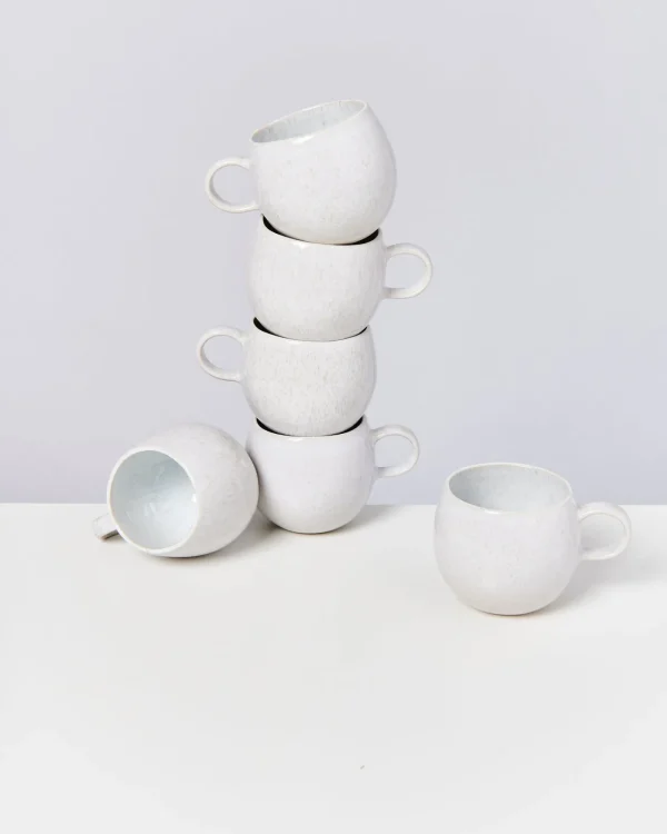 Motel a Miio Areia - Set Of 6 Mugs Big white Best