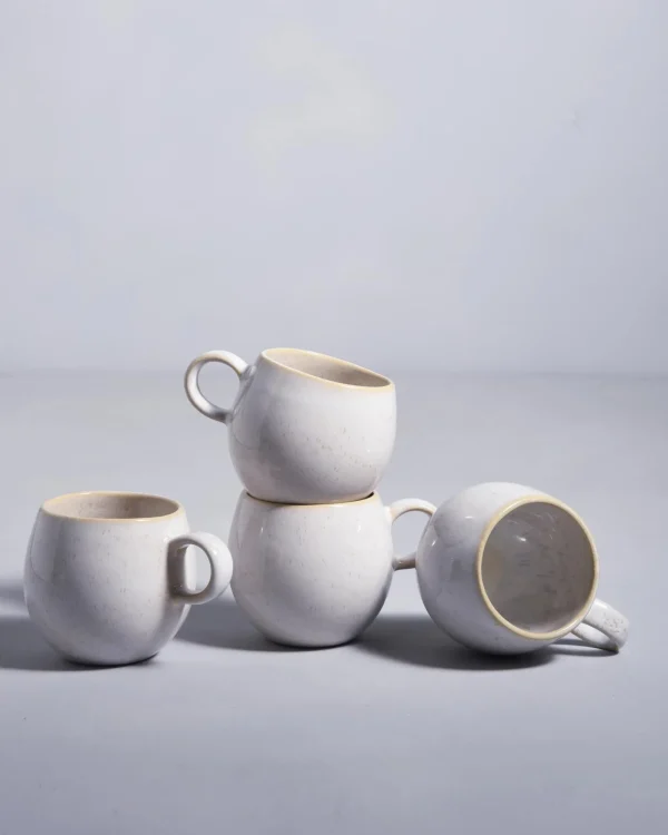 Motel a Miio Areia - Set Of 4 Mugs Small sand Outlet