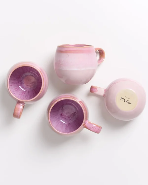 Motel a Miio Bica 4er Set Tasse Klein pink Outlet