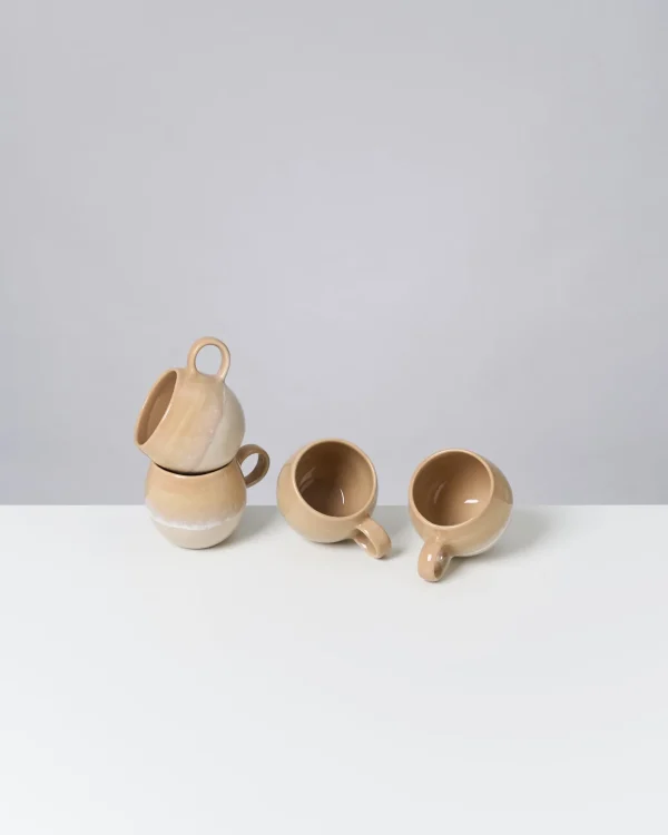 Motel a Miio Bica 4er Set Tasse Klein sand Discount