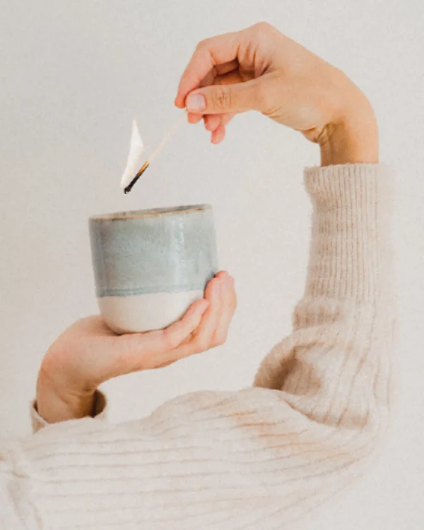 Motel a Miio Coimbra - Scented Candle "Dia No Mar" Greyblue graublau Sale