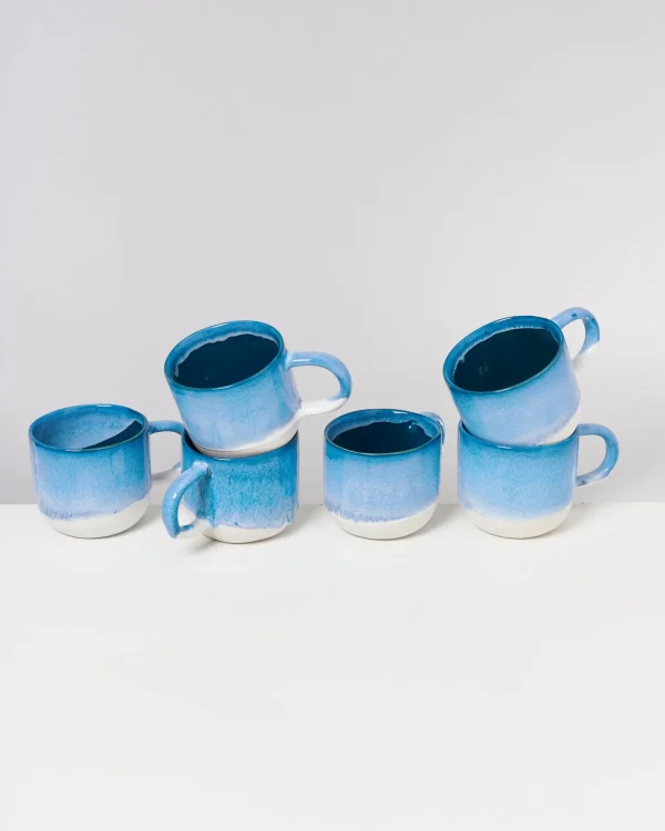 Motel a Miio Coimbra - Set Of 6 Teamugs Turquoise türkis Best