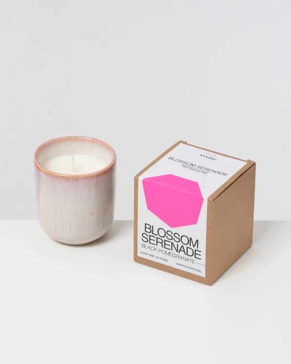 Motel a Miio Copa Alto - Scented Candle "Black Pomegranate" Pink rosa Store
