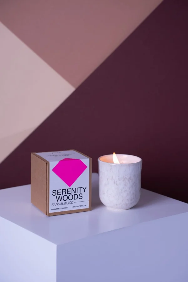 Motel a Miio Copa Alto - Scented Candle "Sandalwood" Sand sand Hot