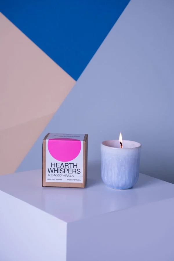 Motel a Miio Copa Alto - Scented Candle "Vanilla" Blue blau Hot