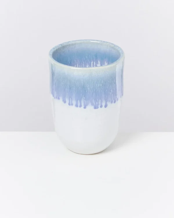 Motel a Miio Copa Alto - Set Of 6 Cups Big Blue blau weiß Online