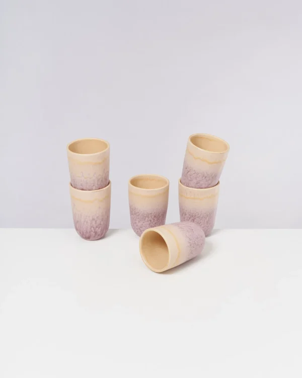 Motel a Miio Copa Alto - Set Of 6 Cups Big Pastel Rose pastellrosé Best Sale