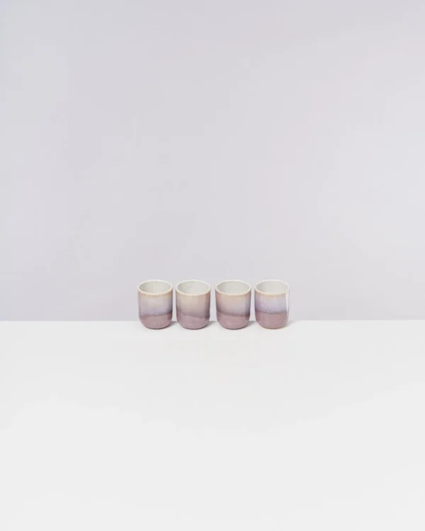 Motel a Miio Copa Alto - Set Of 4 Espressocups lavender Flash Sale