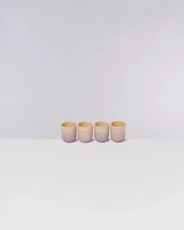 Motel a Miio Copa Alto - Set Of 4 Espressocups pastel rose Online