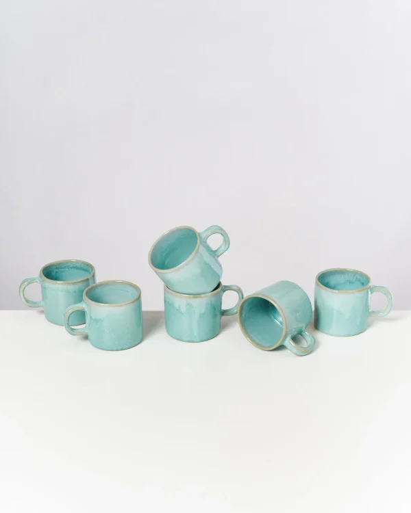 Motel a Miio Cordoama - Set Of 6 Mugs Small mint Cheap