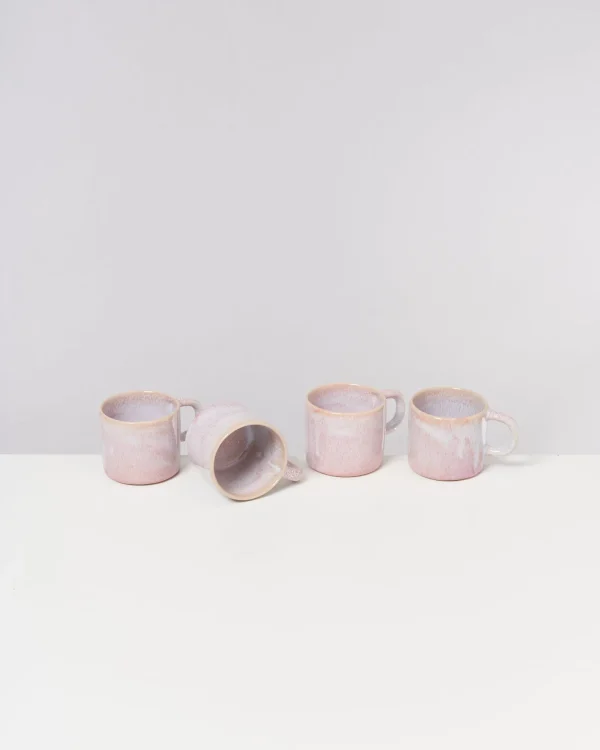 Motel a Miio Cordoama - Set Of 4 Mugs Small rose Outlet