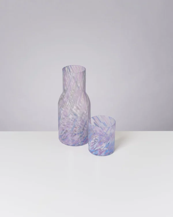 Motel a Miio Joia - Glass Large Drops blue lilac Best