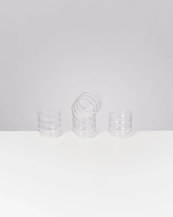 Motel a Miio Joia - Set Of 4 Glasses Bubble Classic transparent Discount