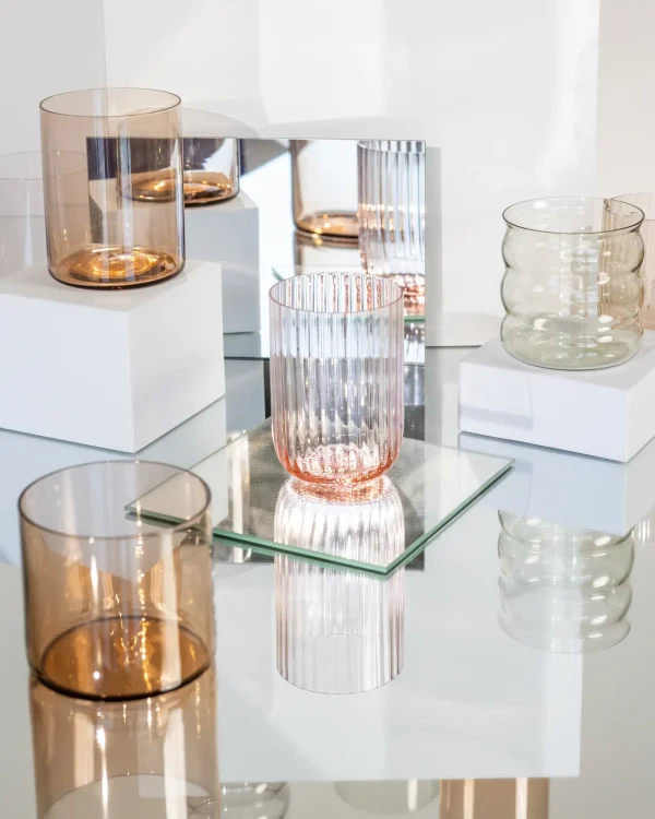 Motel a Miio Joia - Set Of 4 Glasses Bubble mix Flash Sale
