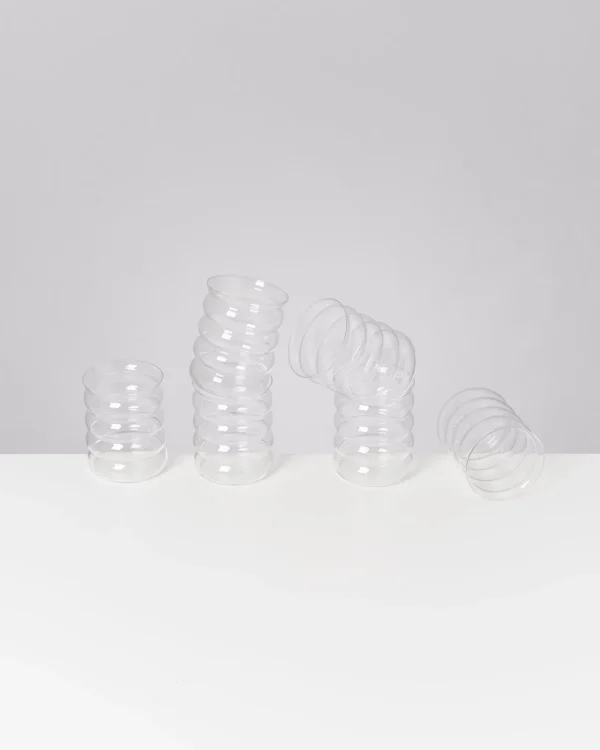 Motel a Miio Joia - Set Of 6 Glasses Large Bubble Classic transparent Shop