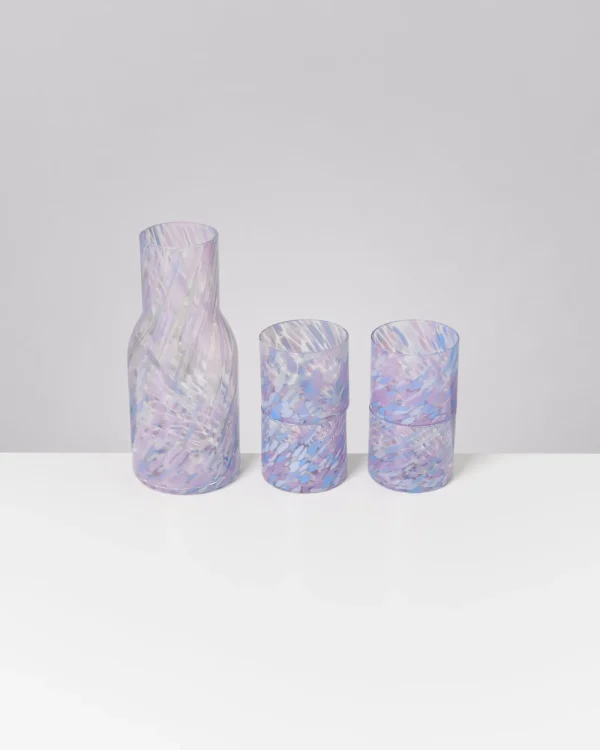 Motel a Miio Joia Drops - Set Of 5 Pieces Small Blue Lilac blau lila Discount