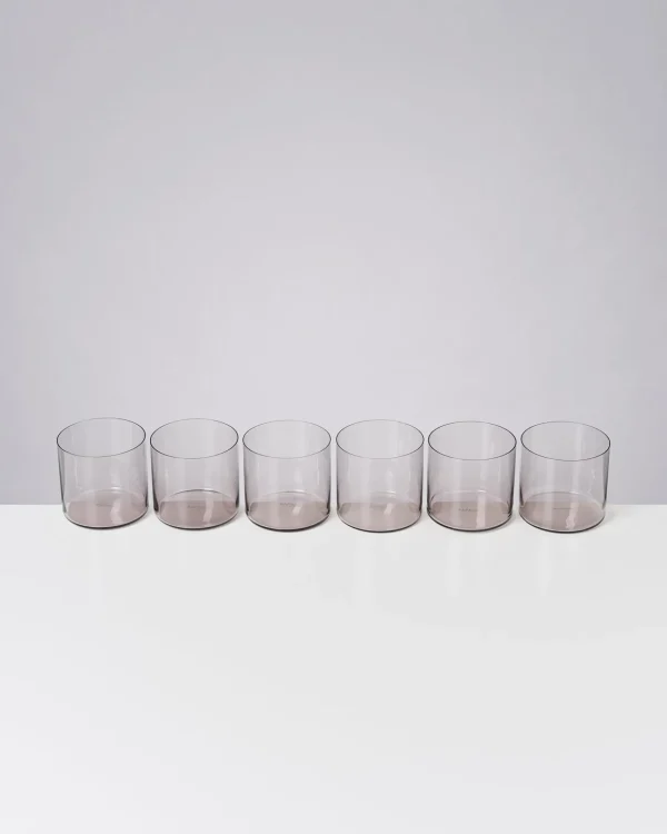 Motel a Miio Joia 6er Set Glas Klein amethist Outlet