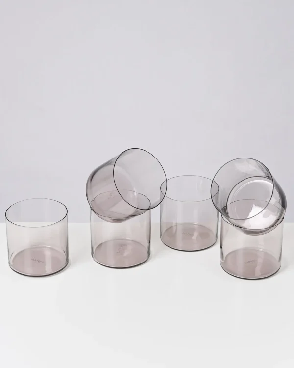 Motel a Miio Joia 6er Set Glas Klein amethist Outlet