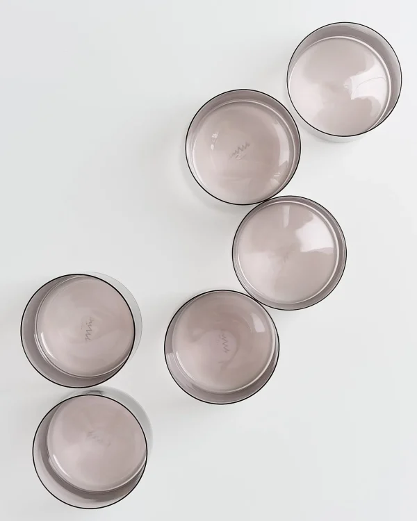 Motel a Miio Joia 6er Set Glas Klein amethist Outlet