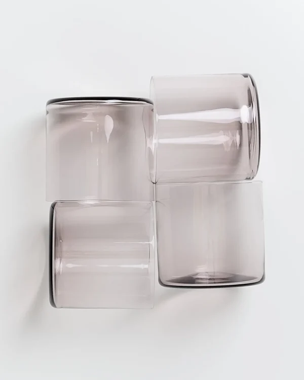 Motel a Miio Joia 4er Set Glas Klein amethist Shop