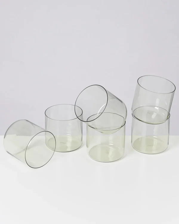 Motel a Miio Joia 6er Set Glas Klein smaragd Cheap