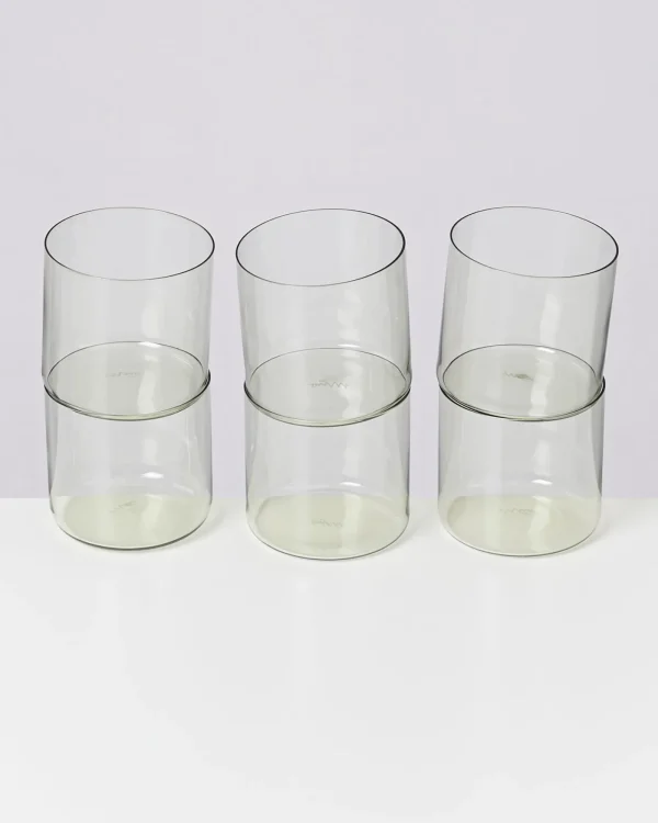 Motel a Miio Joia 6er Set Glas Klein smaragd Cheap