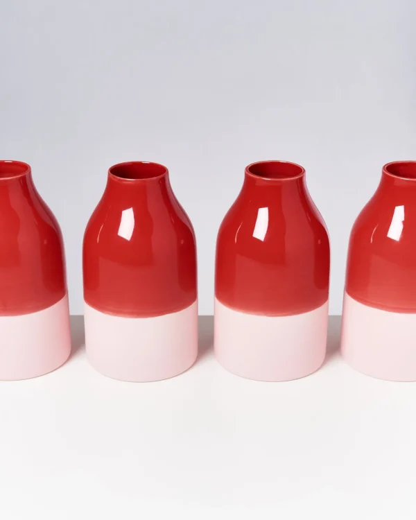 Motel a Miio Marisa Vase - red rose Clearance