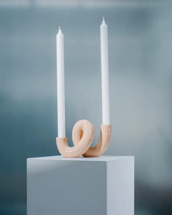 Motel a Miio X Ju Schnee Mala Candle Holder cappuccino Shop