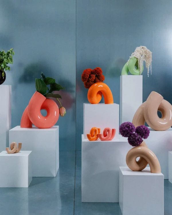 Motel a Miio X Ju Schnee Viparita Vase XL pink Shop