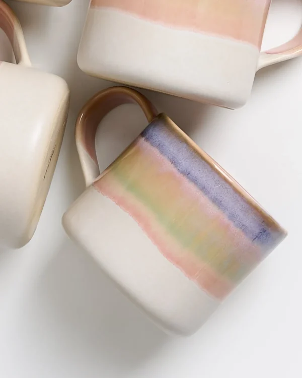 Motel a Miio Nódoa - Mug Dipped pink blue Clearance