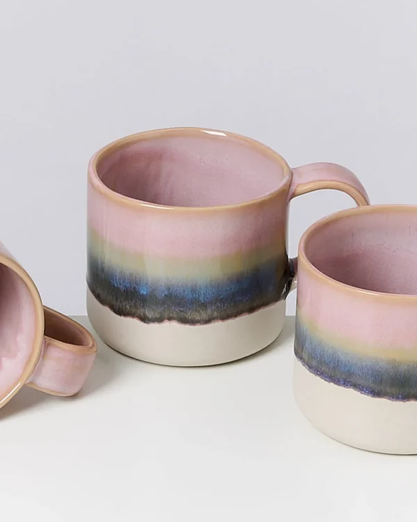 Motel a Miio Nódoa - Mug Dipped pink green Cheap