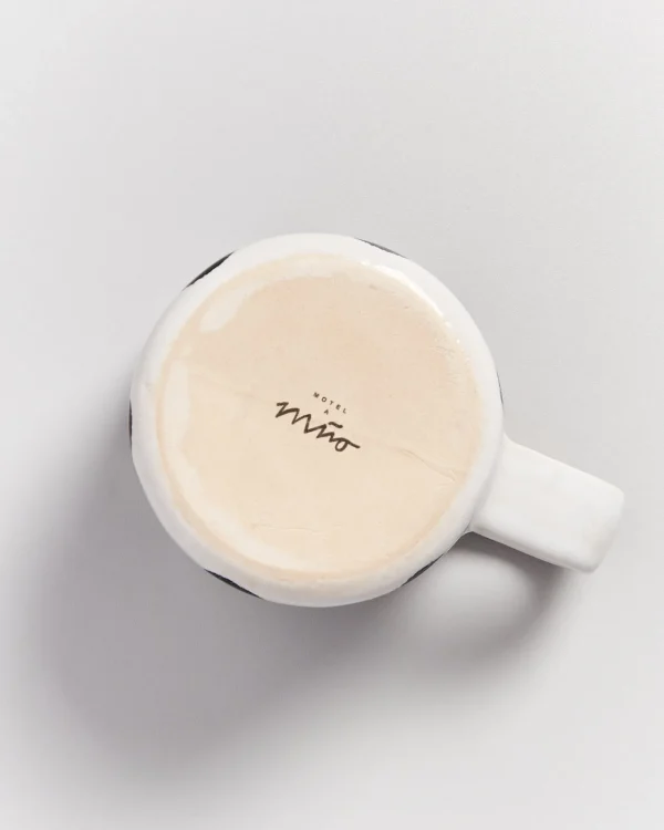 Motel a Miio Nódoa - Set Of 6 Mugs Black Dots schwarze Punkte Fashion