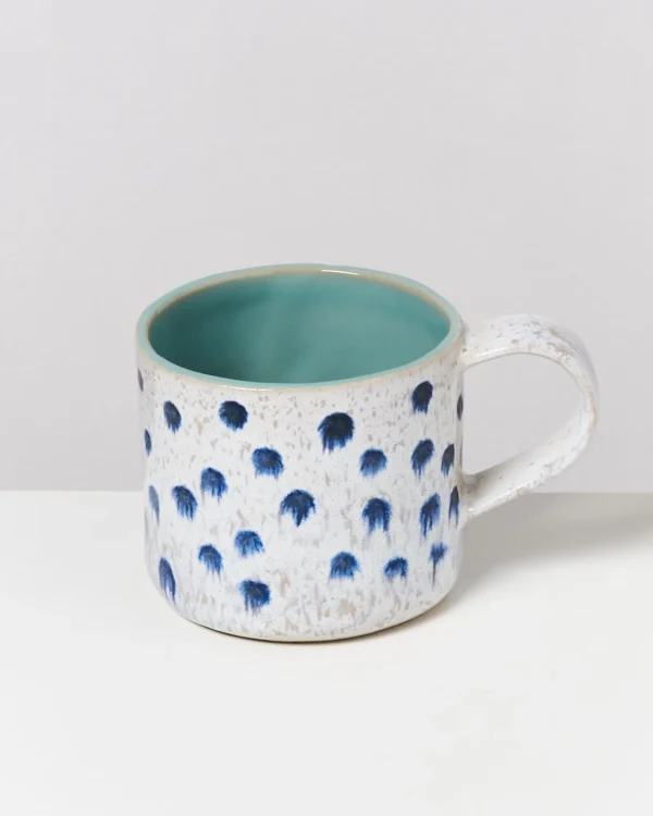Motel a Miio Nódoa - Set Of 6 Mugs Mint With Dots mint mit Punkten Fashion