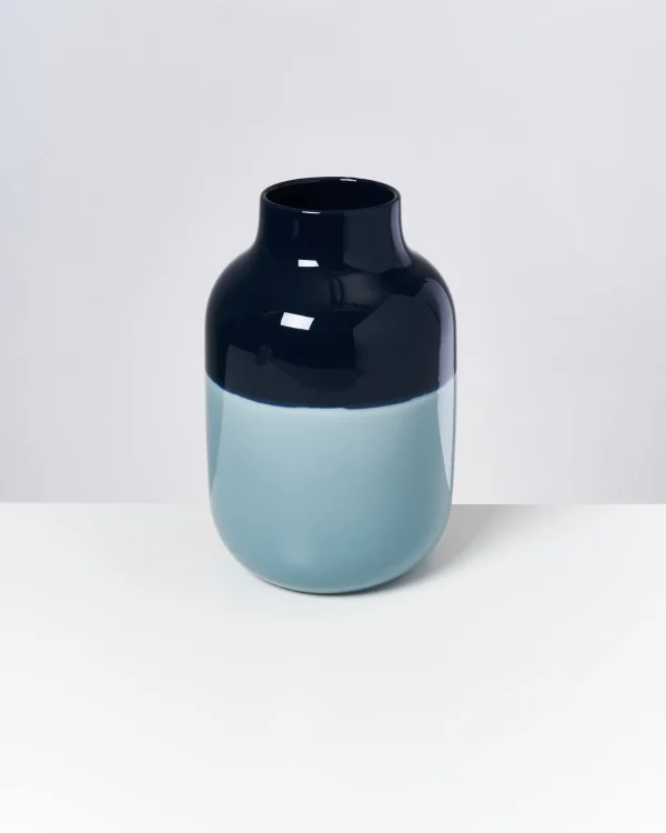 Motel a Miio Nuno Vase L - Navy Lightblue navy light blue Hot