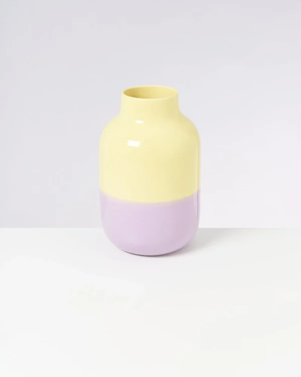 Motel a Miio Nuno Vase L - Yellow Lilac yellow purple Store