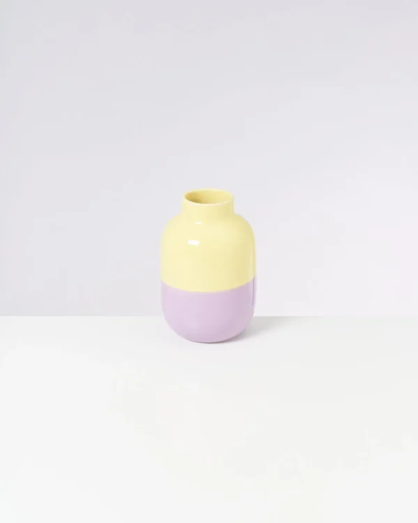 Motel a Miio Nuno Vase M - Yellow Lilac yellow purple Store