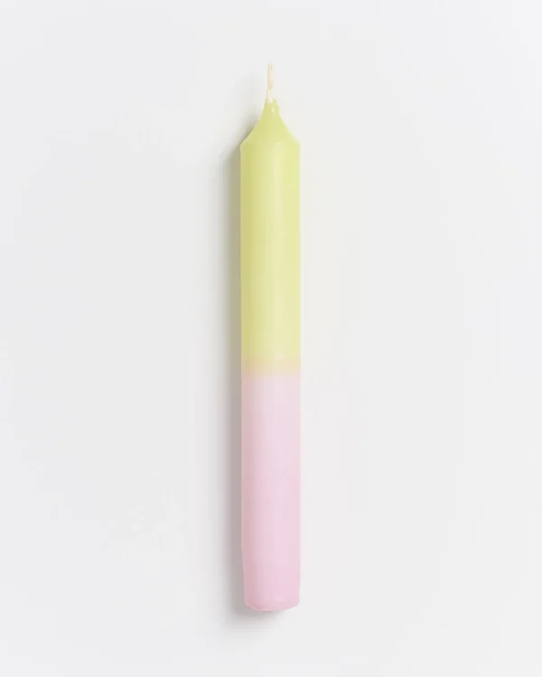 Motel a Miio Seia - Set Of 2 Stick Candles Dip Dye Pink Lime rosa lime New