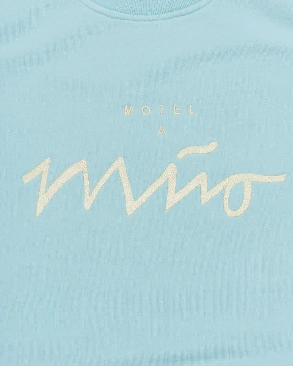 Motel a Miio Sweatshirt Men Aqua Yellow mint gelb Shop