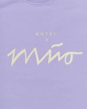 Motel a Miio Sweatshirt Women Lavender Yellow lavendel gelb Online