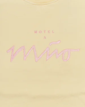 Motel a Miio Sweatshirt Women Yellow Rose gelb rosé Sale