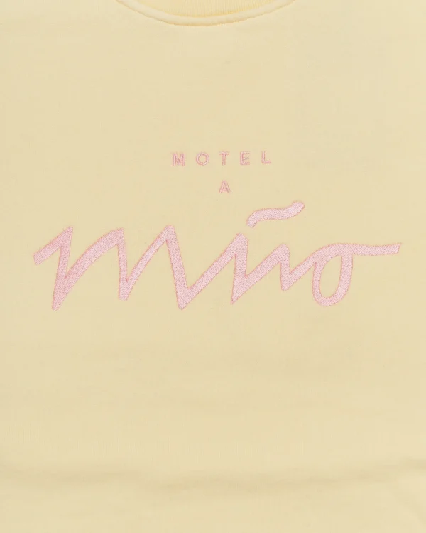 Motel a Miio Sweatshirt Women Yellow Rose gelb rosé Sale